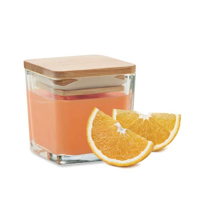 Fragranced plant based wax candle