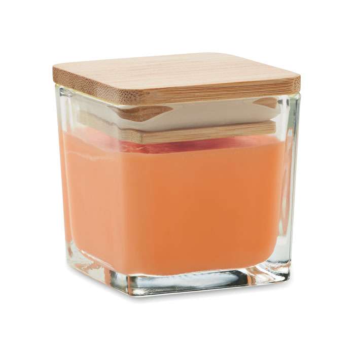 Fragranced plant based wax candle