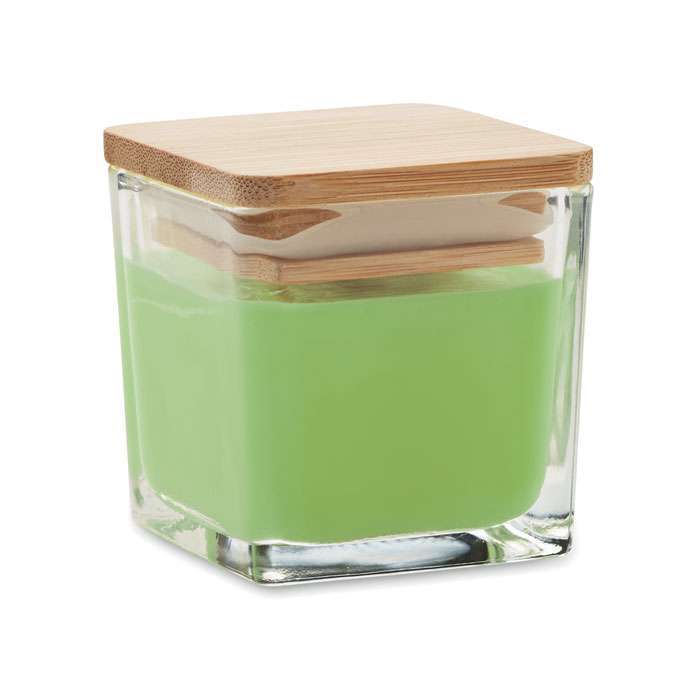 Fragranced plant based wax candle