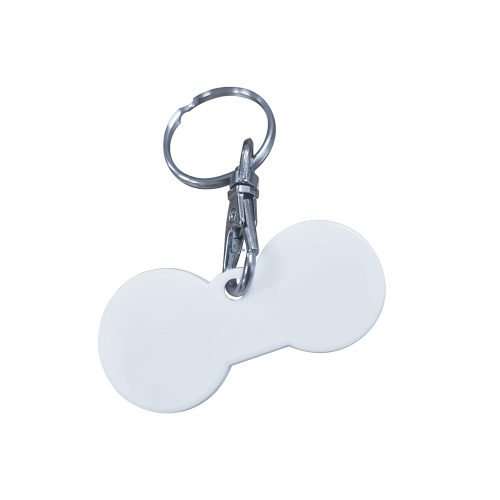 Gemini Eco Trolley token keyring €1 & €2