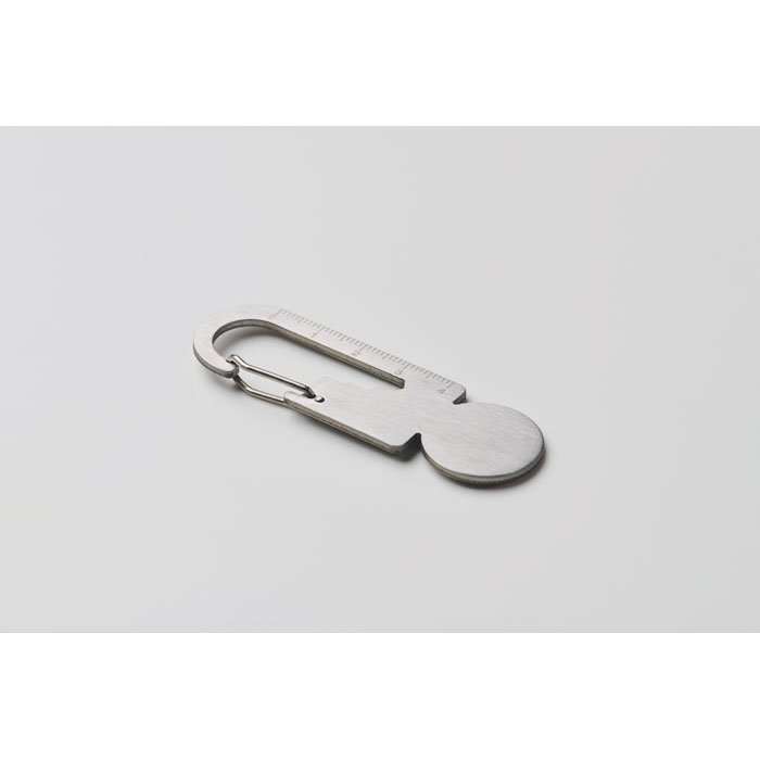 Multifunctional Trolley token keyring