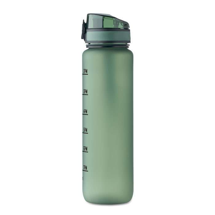 Sports water bottle in RPET