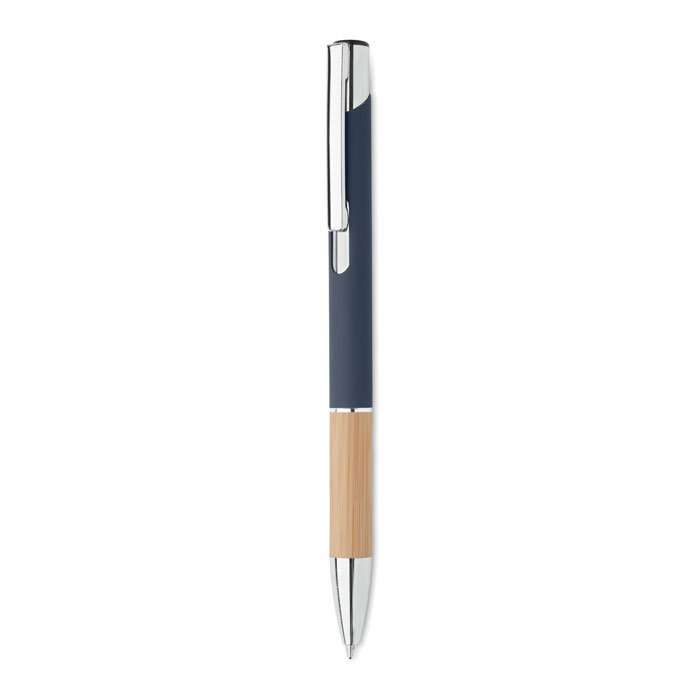 Aluminium pen with bamboo grip