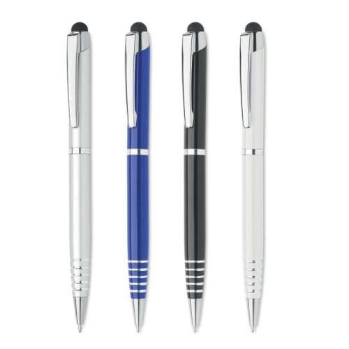 Recycled aluminium twist stylus pen