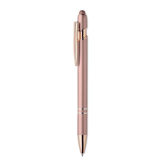 Rose recycled aluminium stylus pen