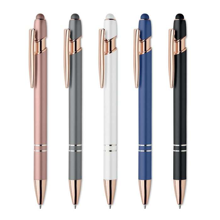 Rose recycled aluminium stylus pen