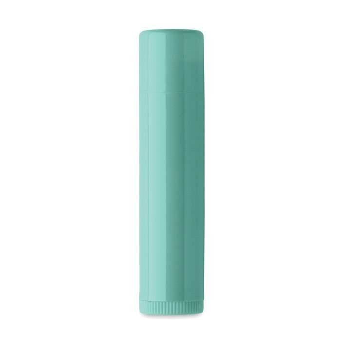 Branded vanilla lip balm with SPF10 protection