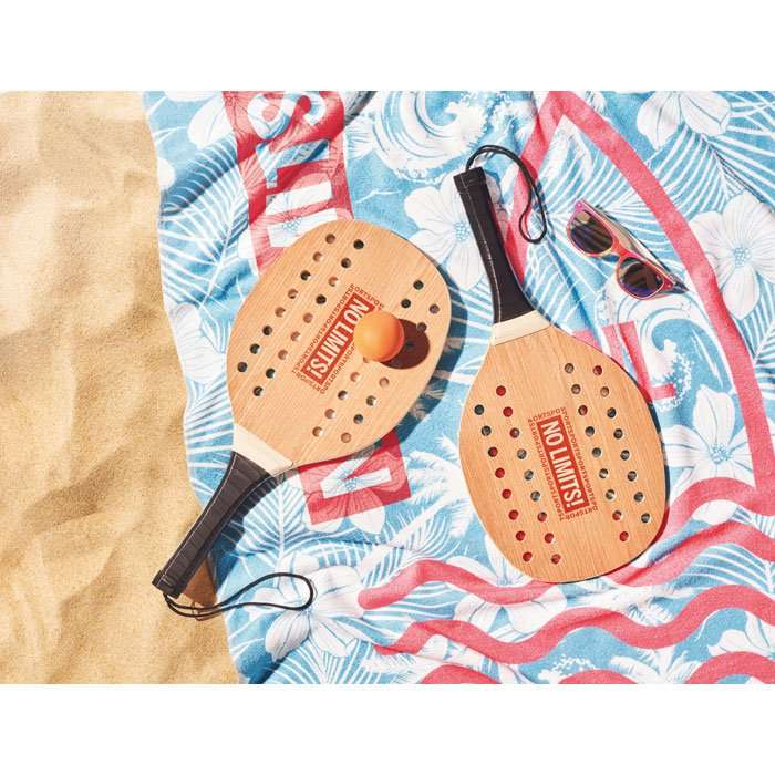 Beach tennis set