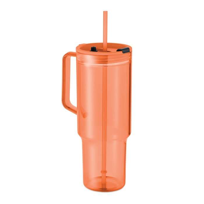 RPET Tumbler with straw 1200ml