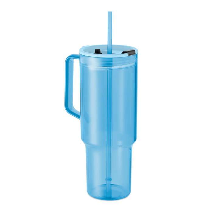 RPET Tumbler with straw 1200ml