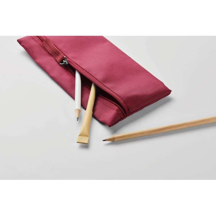 RPET Zippered pencil case