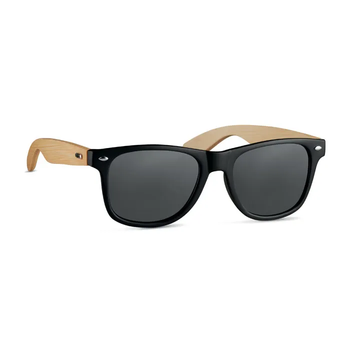 Sunglasses with bamboo arms UV400