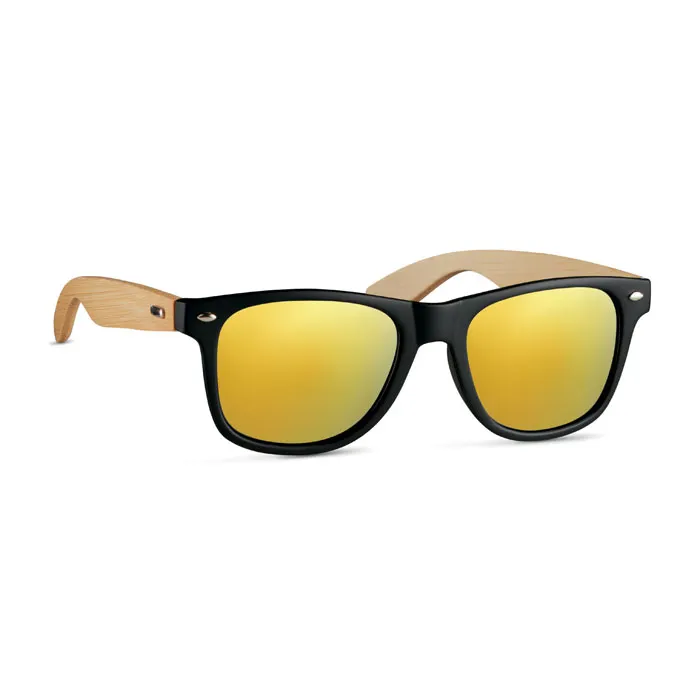 Sunglasses with bamboo arms UV400
