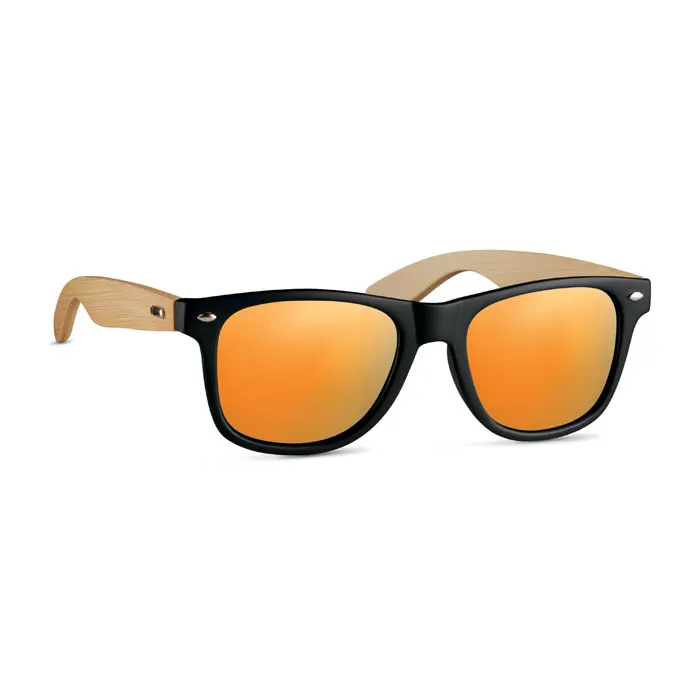 Sunglasses with bamboo arms UV400